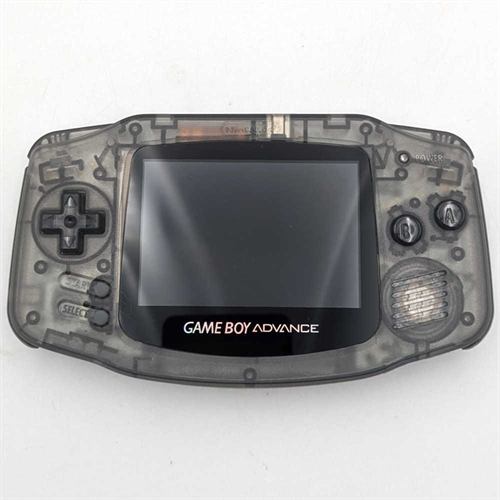 Gameboy Advance - LCD Skærm Mod - Clear Black - Konsol - SNR AH11142737 (A Grade) (Genbrug)